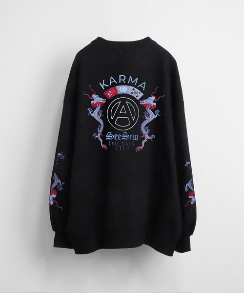 SeeSew トレーナー スウェット 「UNISEX」ORIENTAL EMBROIDERY SWEAT