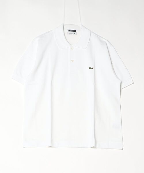 ラコステ　ホワイトポロシャツ LACOSTE（ラコステ） 半袖ポロシャツ 34 ホワイト レディース