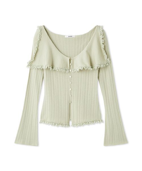 SNIDEL（スナイデル） ニット セーター Sustainableビッグカラーレース