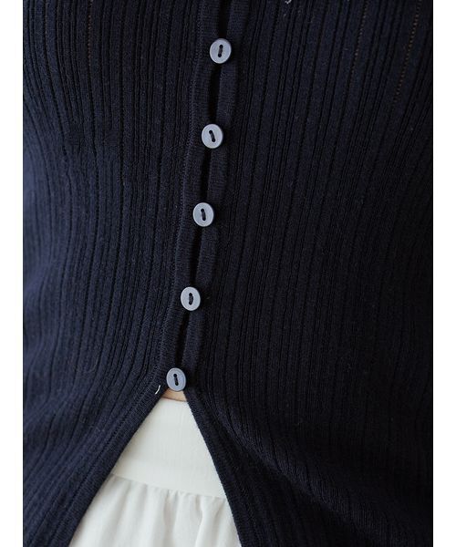 SNIDEL（スナイデル） ニット セーター Sustainableビッグカラーレース