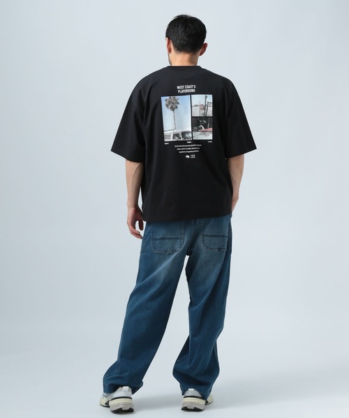 「BAYFLOW」 半袖Tシャツ LARGE ホワイト メンズ_画像8
