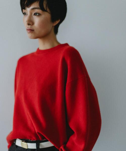 かぐれ ニット セーター ハミルトンクルーネックニット レディース