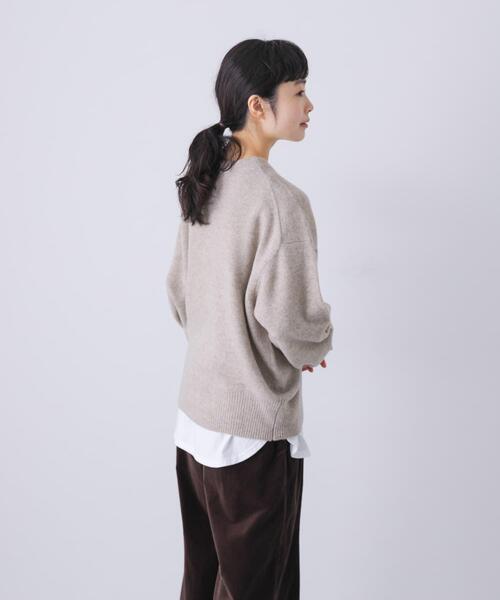 かぐれ ニット セーター ハミルトンクルーネックニット レディース