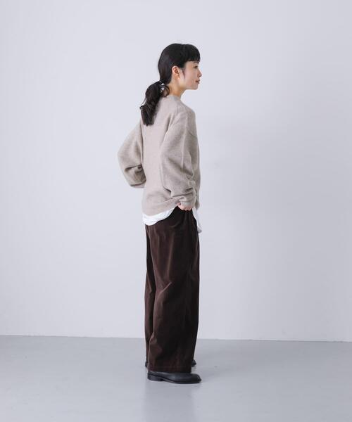 かぐれ ニット セーター ハミルトンクルーネックニット レディース