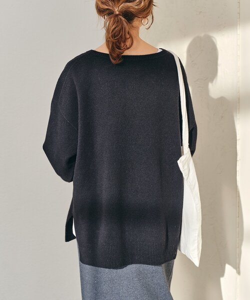 「Spick & Span」 長袖ニット FREE グレー レディース_画像7