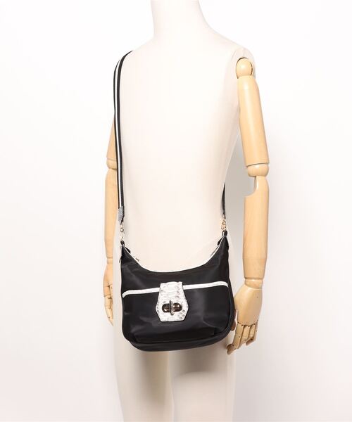 「Falchi New York」 ショルダーバッグ FREE カーキ レディース_画像8