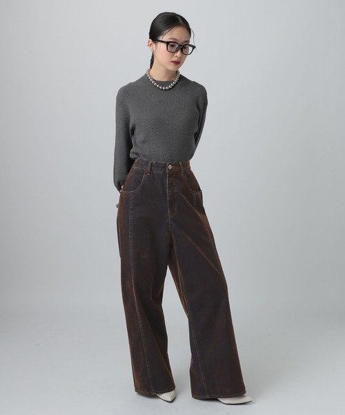 LEPSIM（レプシィム） ジーンズ デニム デニムパンツ フロッキーデニム