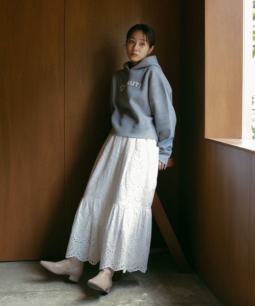 Amazon.co.jp: [セルフォード] シア―フレアスカート CWFS254073