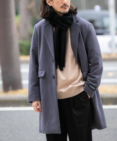 URBAN RESEARCH  ITEMS  チェスターコート　グレー ITEMS URBANRESEARCH（アイテムズ アーバンリサーチ） チェスター