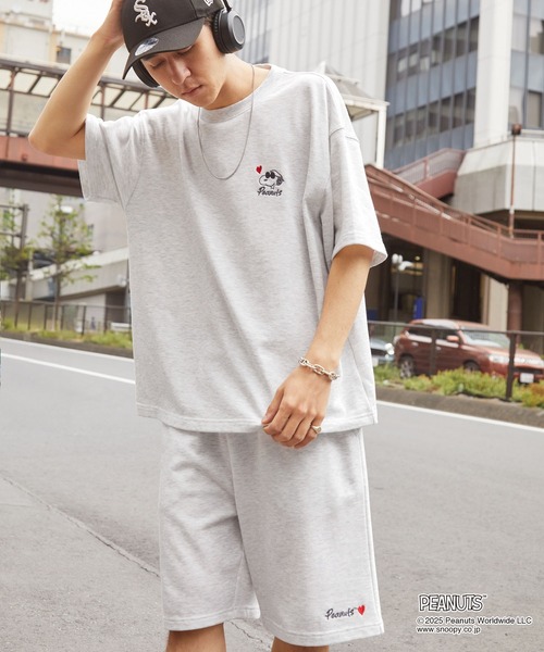 「PEANUTS」 セットアップ M オートミール レディース_画像2