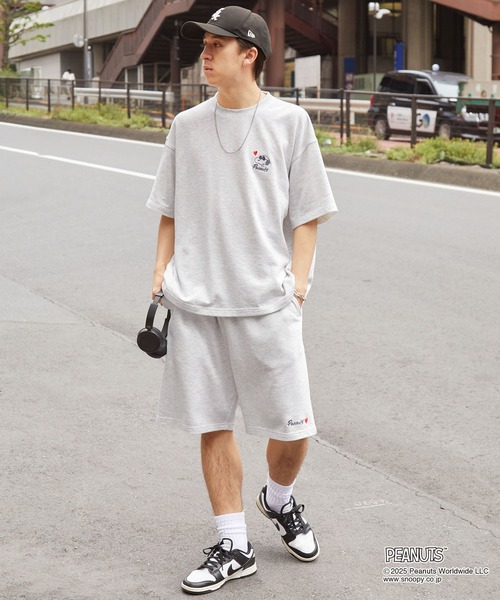「PEANUTS」 セットアップ M オートミール レディース_画像3