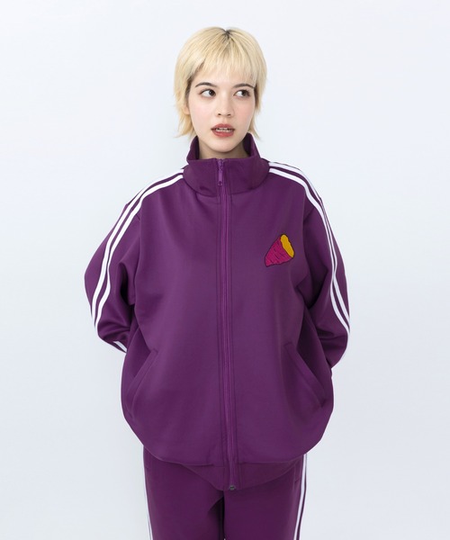 PUNYUS（プニュズ） ジャージブルゾン 5 パープル レディース