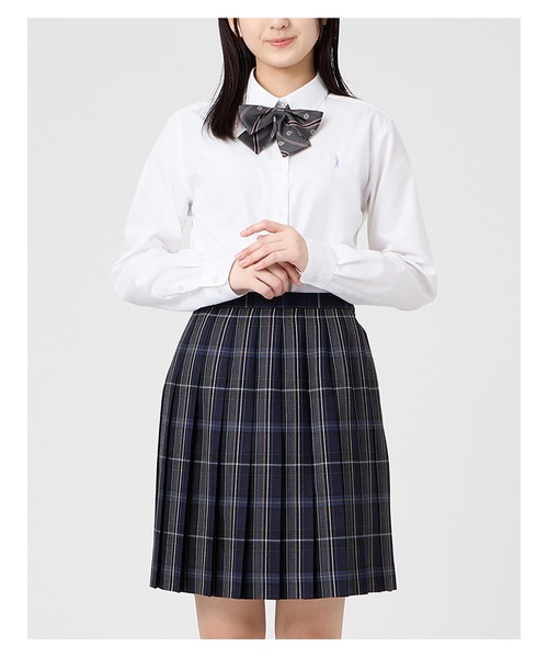 美品✨EAST BOY 160卒服　ネイビーブレザー　金ボタン　チェックスカート EASTBOY（イーストボーイ） スカート 入学式 卒業式 スカート チェック