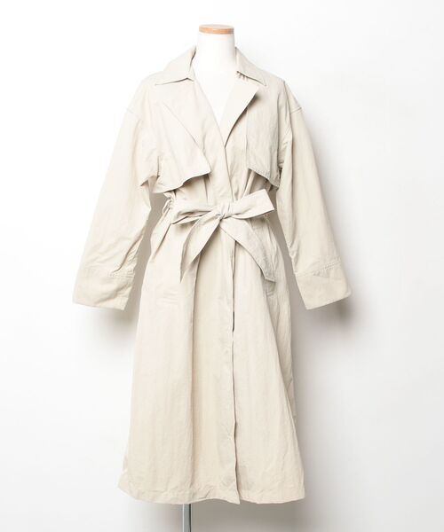 NANO universe（ナノ・ユニバース） トレンチコート 36 ベージュ