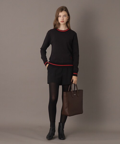 「DRESSTERIOR」 長袖ニット 36 ブラック レディース_画像8