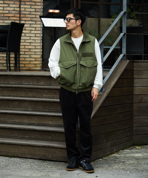 「GUNG HO」 コーデュロイパンツ SMALL ブラウン メンズ_画像2