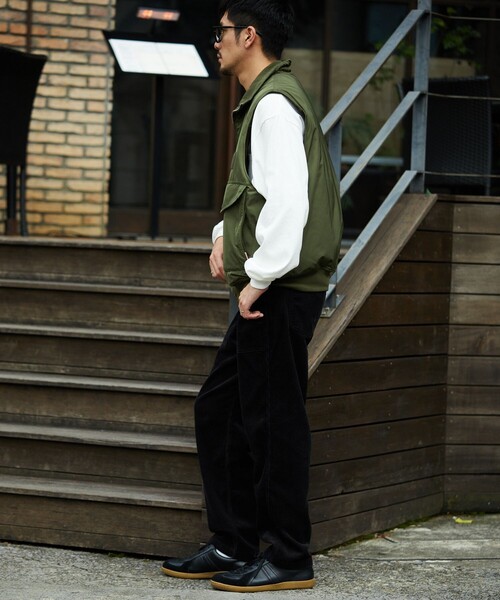 「GUNG HO」 コーデュロイパンツ SMALL ブラウン メンズ_画像4