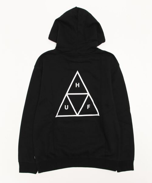 「HUF」 プルオーバーパーカー MEDIUM ピンク メンズ_画像9