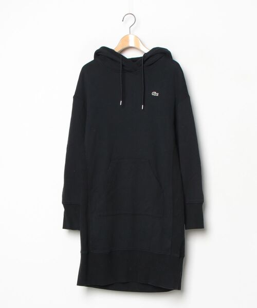 LACOSTE（ラコステ） 長袖ワンピース 34 ブラック レディース