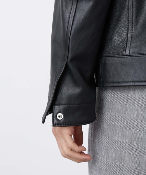 NANO universe（ナノ・ユニバース） 革ジャン ライダース ラムナッパ