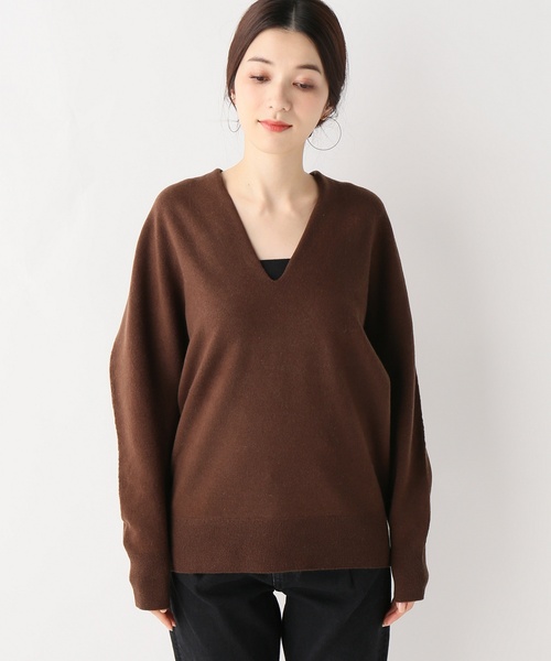 「Mature Framework」 長袖ニット FREE ブルー レディース_画像5