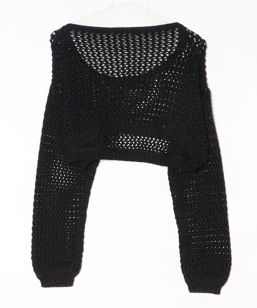 「EMODA」 長袖ニット FREE ブラック レディース_画像2