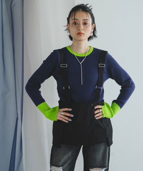 「bohmal」 長袖ニット FREE ライトピンク レディース_画像8