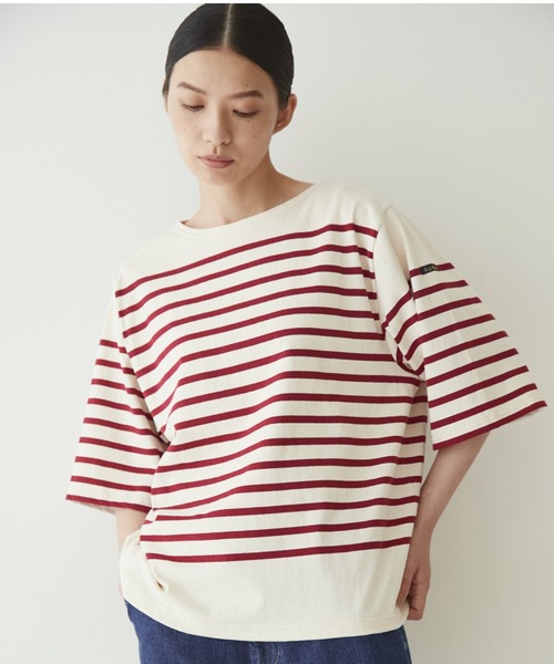 Le Minor（ルミノア） 半袖Tシャツ MEDIUM ネイビー レディース