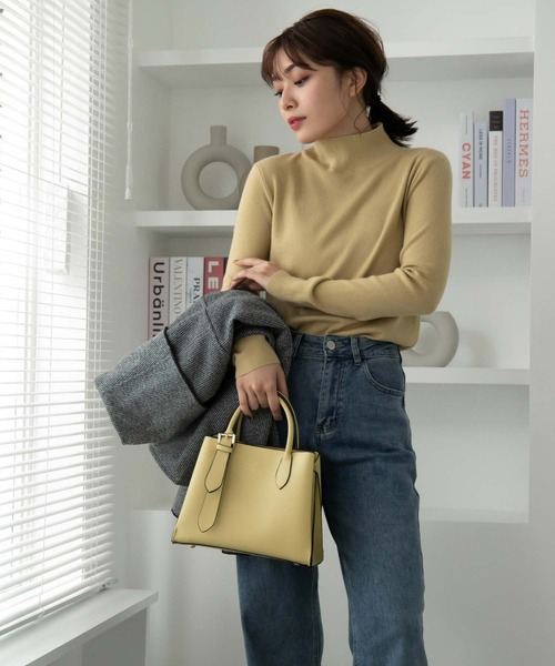 「Edit Sheen」 タートルネックニット M ブラック レディース_画像3