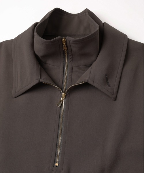 CULLNI（クルニ） tシャツ Relax Dry Stretch Half Zip Layerd Collar