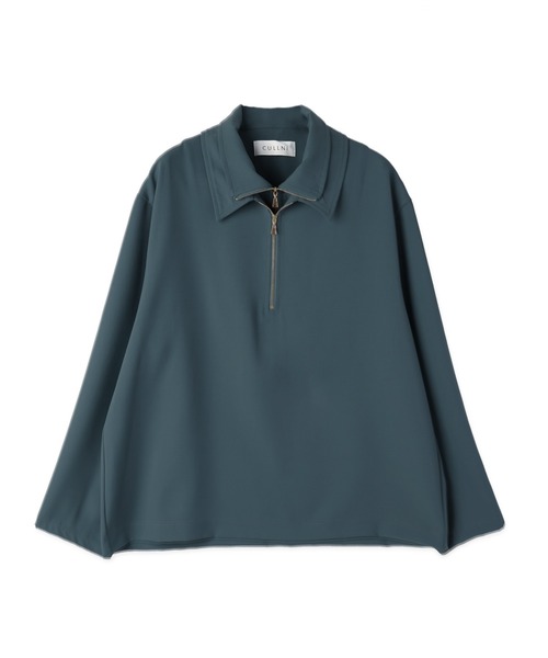 CULLNI（クルニ） tシャツ Relax Dry Stretch Half Zip Layerd Collar