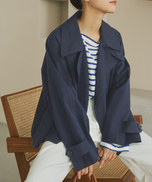 Spick＆Span（スピック アンド スパン） トレンチコート コート ソフト