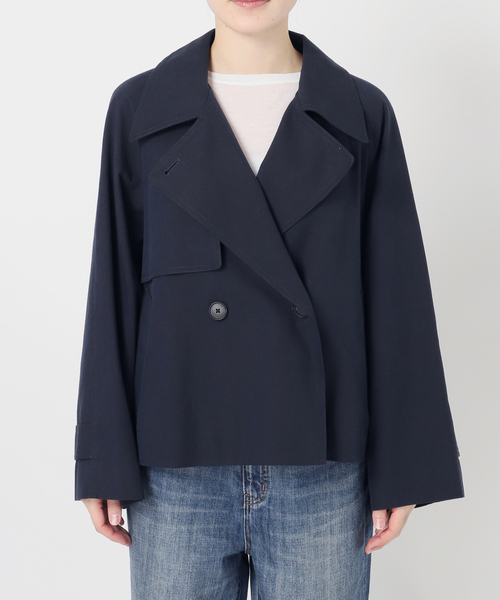 Spic＆Span ソフトツイルショートトレンチコート　38 Spick & Span - 美品スピックアンドスパン ソフトツイルショート