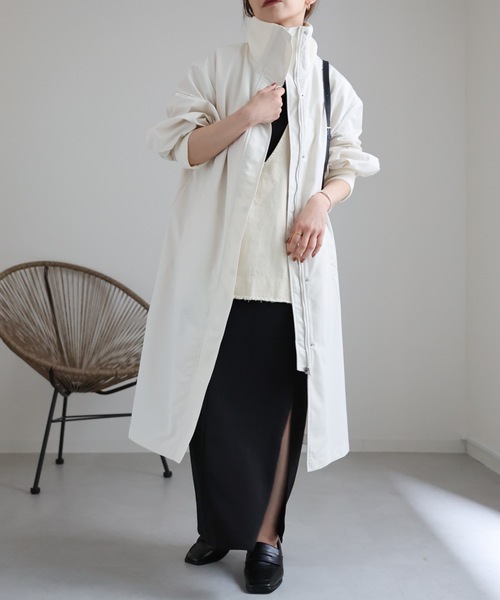 「ap retro」 コート FREE アイボリー レディース_画像3