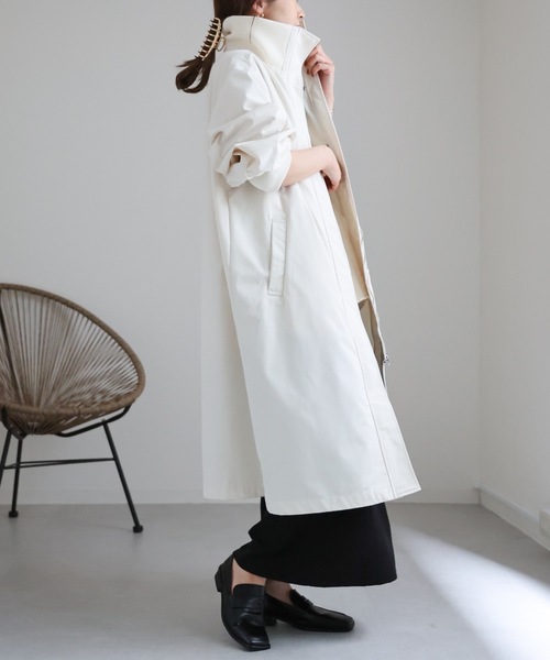 「ap retro」 コート FREE アイボリー レディース_画像6