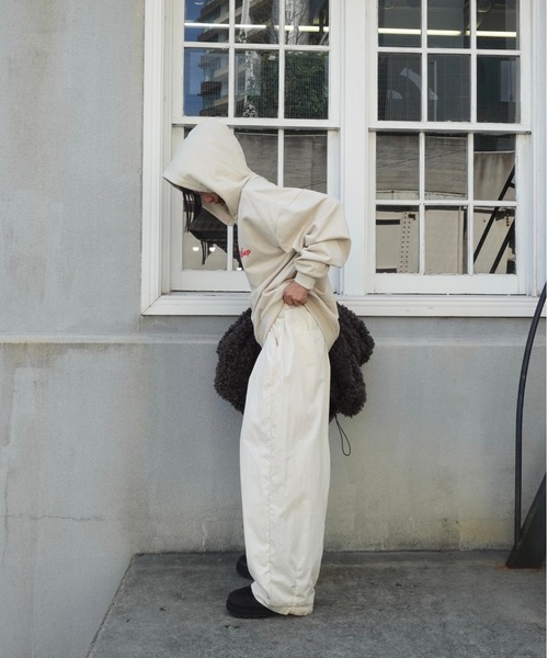 「TEEN BOOP」 プルオーバーパーカー FREE ネイビー レディース_画像7