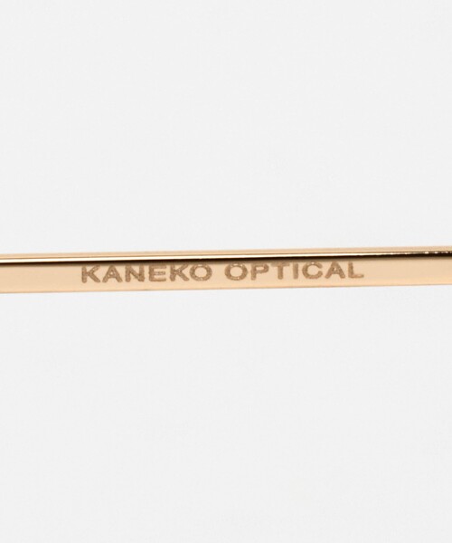 【美品】 KANEKO OPTICAL 別注モデル 度無し GOLD ケース付き 美品】 KANEKO OPTICAL 別注モデル 度無し GOLD ケース付き - メルカリ