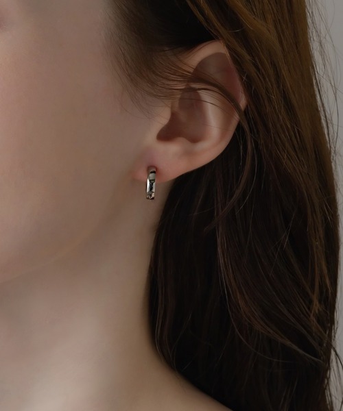 「muku」 イヤリング（両耳用） FREE シルバー レディース_画像2