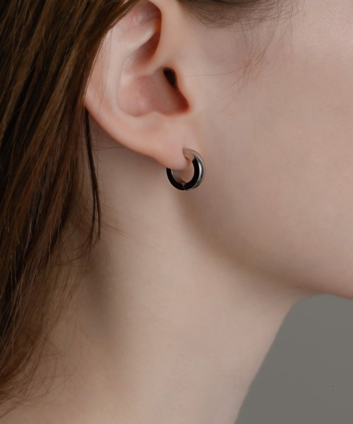 「muku」 イヤリング（両耳用） FREE シルバー レディース_画像3