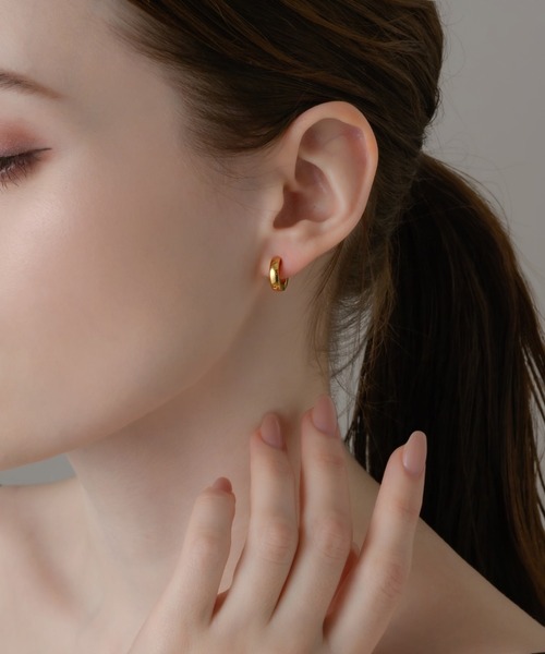 「muku」 イヤリング（両耳用） FREE シルバー レディース_画像5