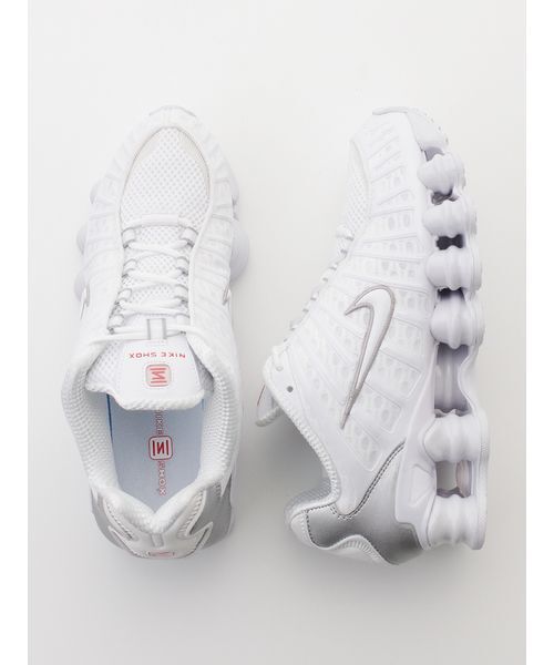 NIKE SHOX TL AR3566-103 24.5センチ NIKE FA25 NIKE WMNS SHOX TL セイル/セイル-セイル AR3566-103