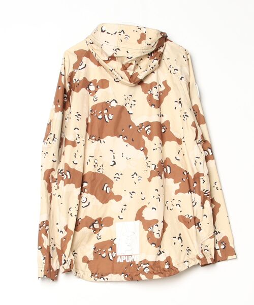 「AAPE BY A BATHING APE」 マウンテンパーカー X-LARGE ベージュ メンズの画像