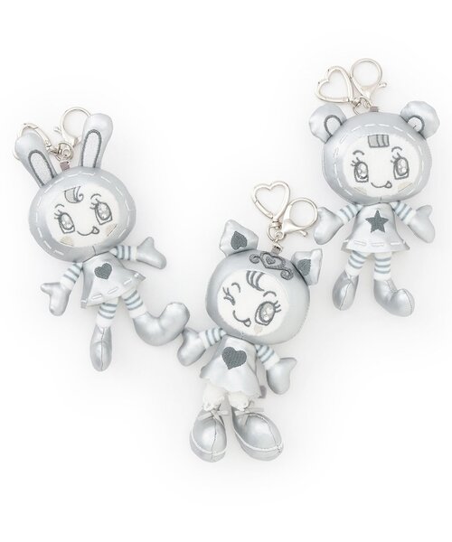 NARUMIYA CHARACTERS（ナルミヤキャラクターズ） シルバーぬいぐるみ