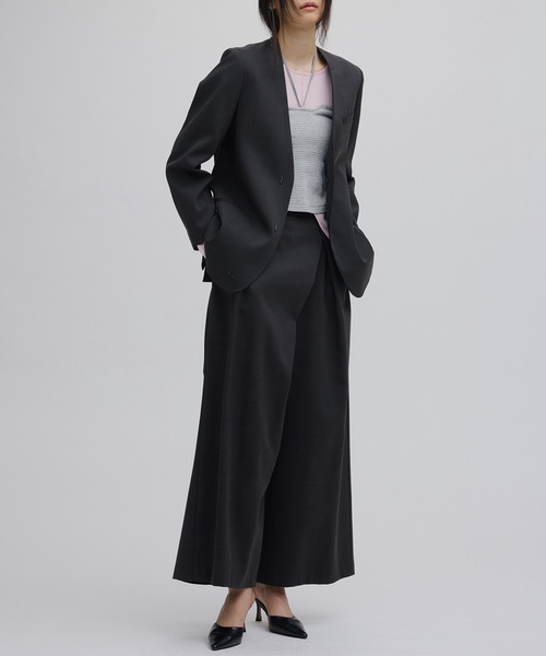 Ameri（アメリ） ジャケット テーラードジャケット DRY TWILL