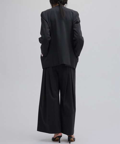 Ameri（アメリ） ジャケット テーラードジャケット DRY TWILL