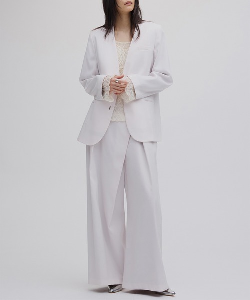 Ameri（アメリ） ジャケット テーラードジャケット DRY TWILL