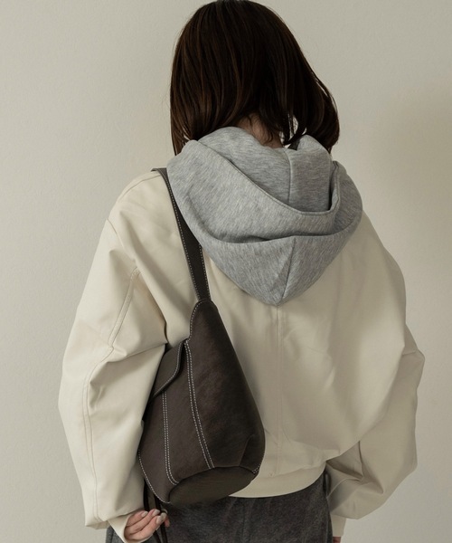 lawgy（ラウジー） ショルダーバッグ バッグ 2way round form flap bag 