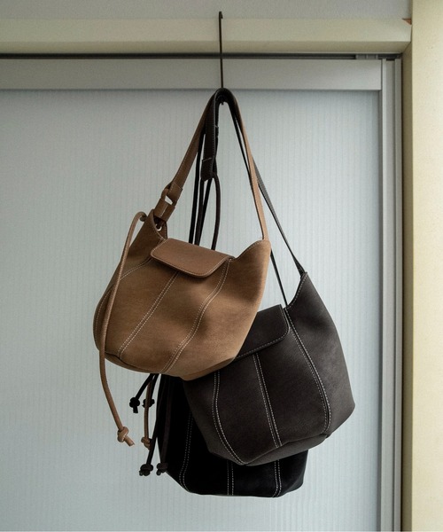 lawgy（ラウジー） ショルダーバッグ バッグ 2way round form flap bag