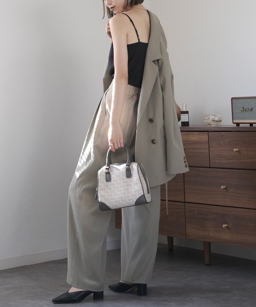 「Reurie'」 スラックス FREE ライトブルー レディース_画像2