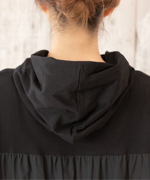 「PREFERIR」 ドッキングワンピース SMALL ブラック レディース_画像9